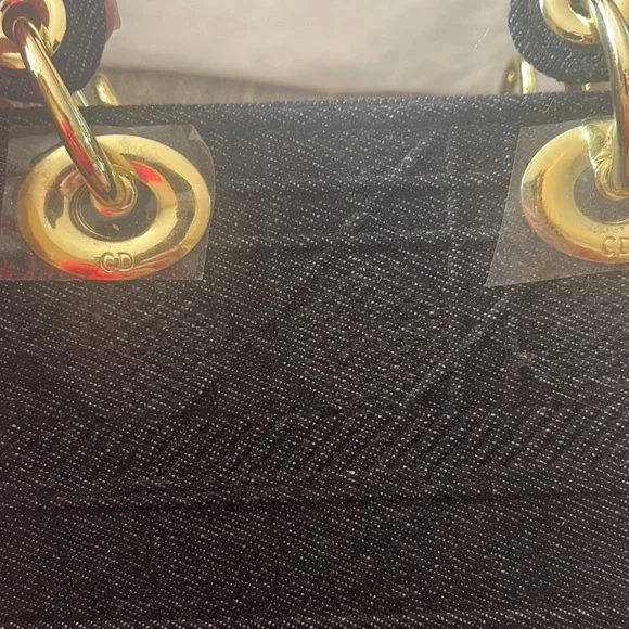 Dior Mini Bag in Black with Gold Details - Picture 9 of 14